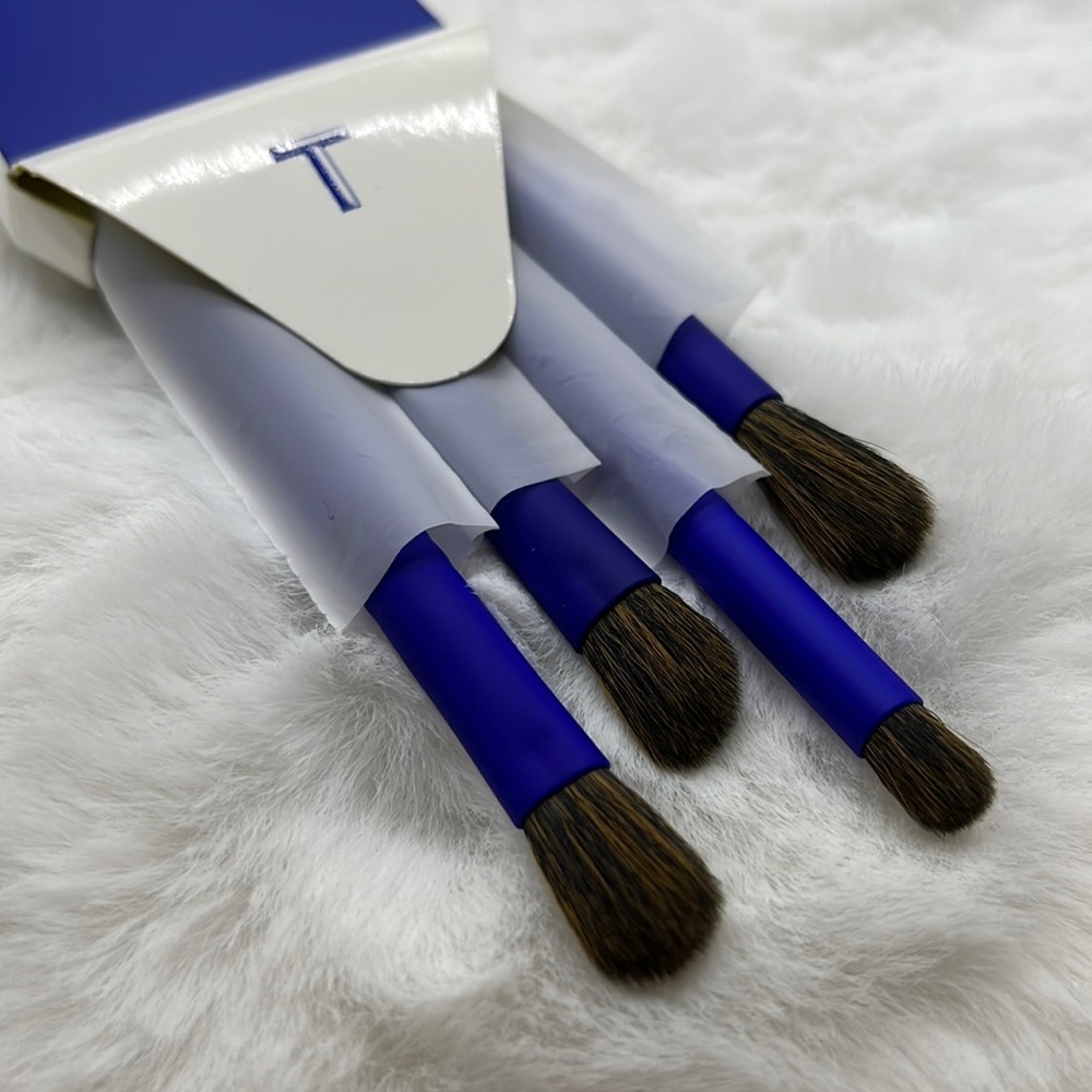2/$15 Tresluce Beauty Like an Artista Eye Detail Brush Set in Blue